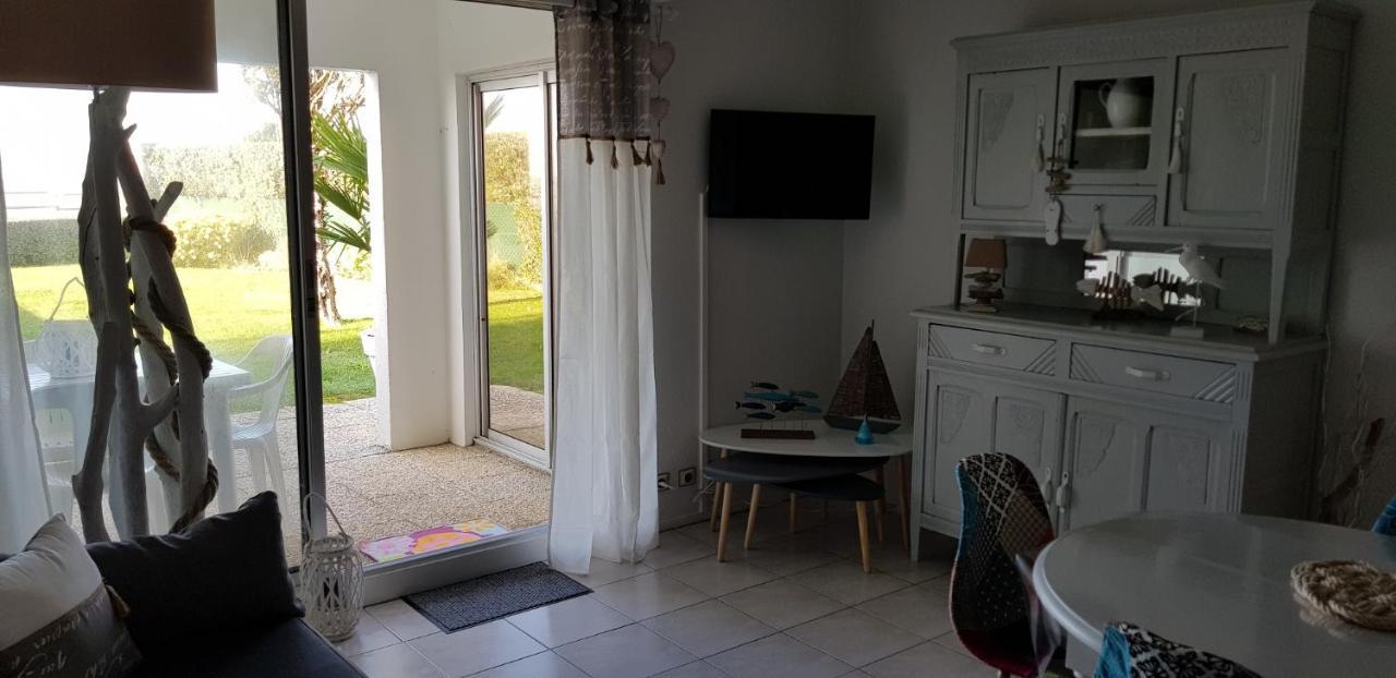 Les Rochers De Vallieres, Appartement De 35 M2 Avec 1 Chambre, Terrasses, Jardin 140 M2, Vue Panoramique Face A L'Ocean ! Saint-Georges-de-Didonne Luaran gambar